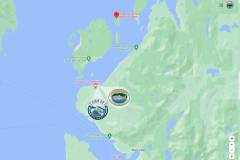 Map of Pier 25 Marina Ketchikan Alaska