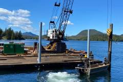 pile-driving